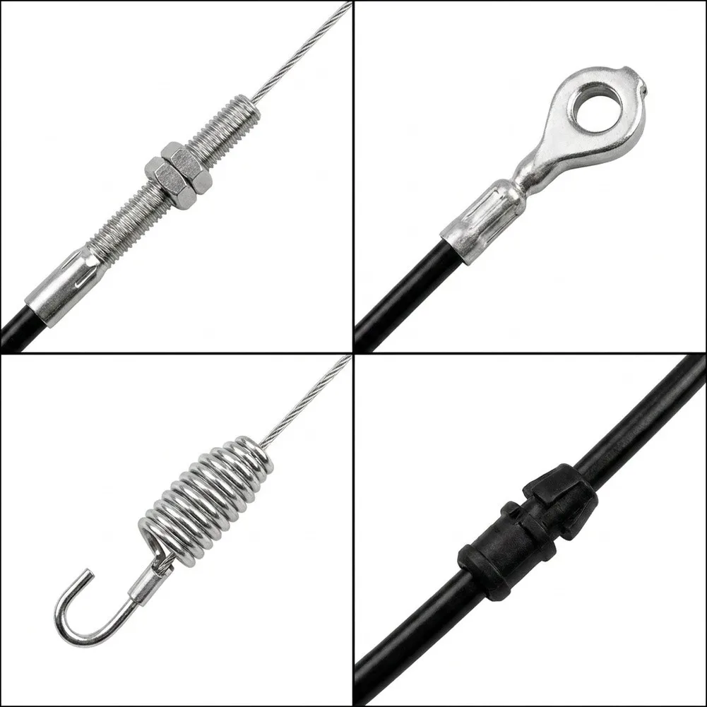 Walk Behind Mower Part Traction Control Cable Traction Control Cable Flexible PVC Outer Casing Dual End Fittings Included