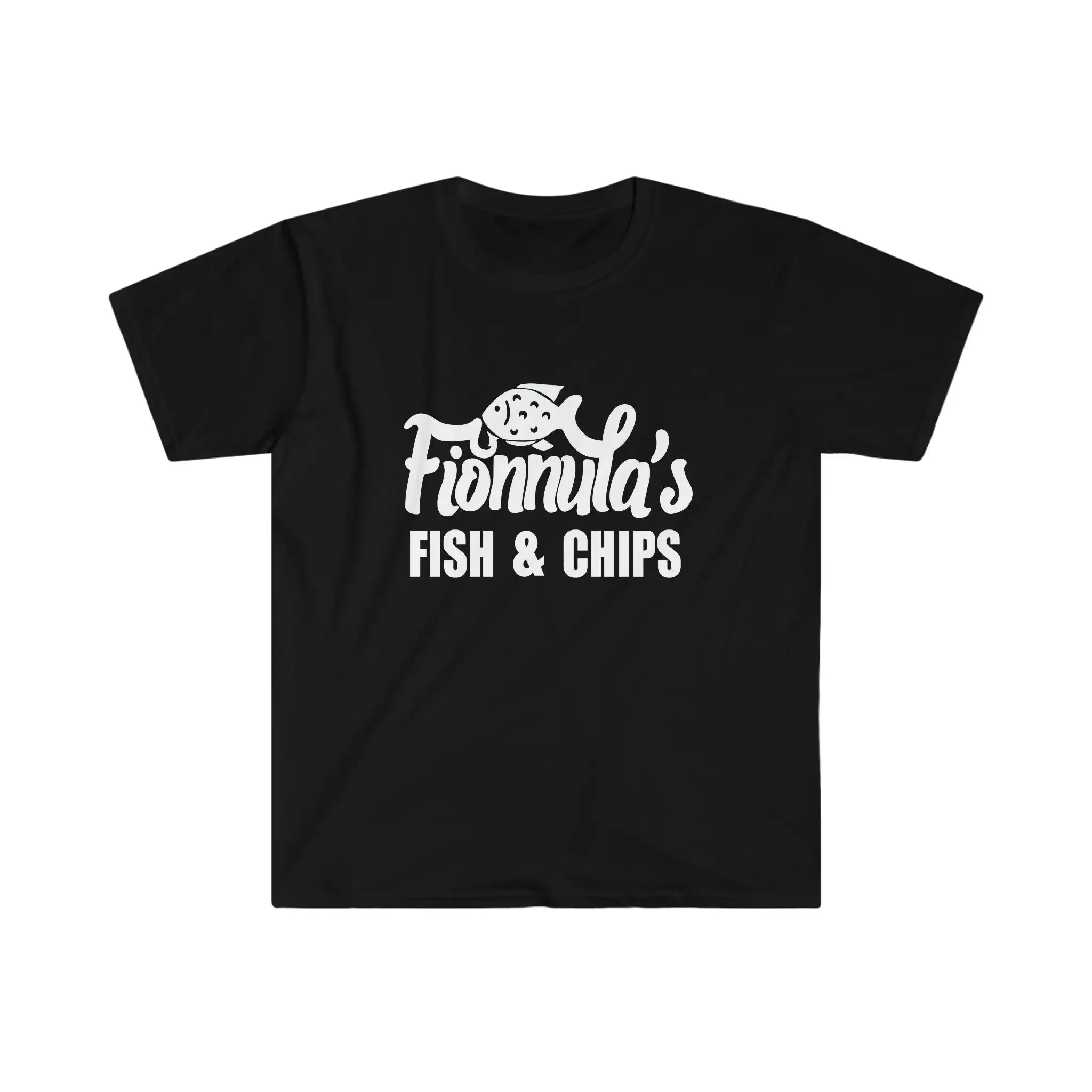 Fionnulas Fish and Chips Softstyle T Shirt