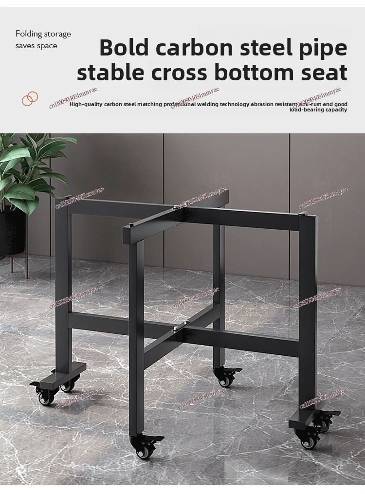 طاولة طعام قابلة للطي منزلية متعددة الوظائف قابلة للطي طاولة طعام مستديرة متنقلة #2