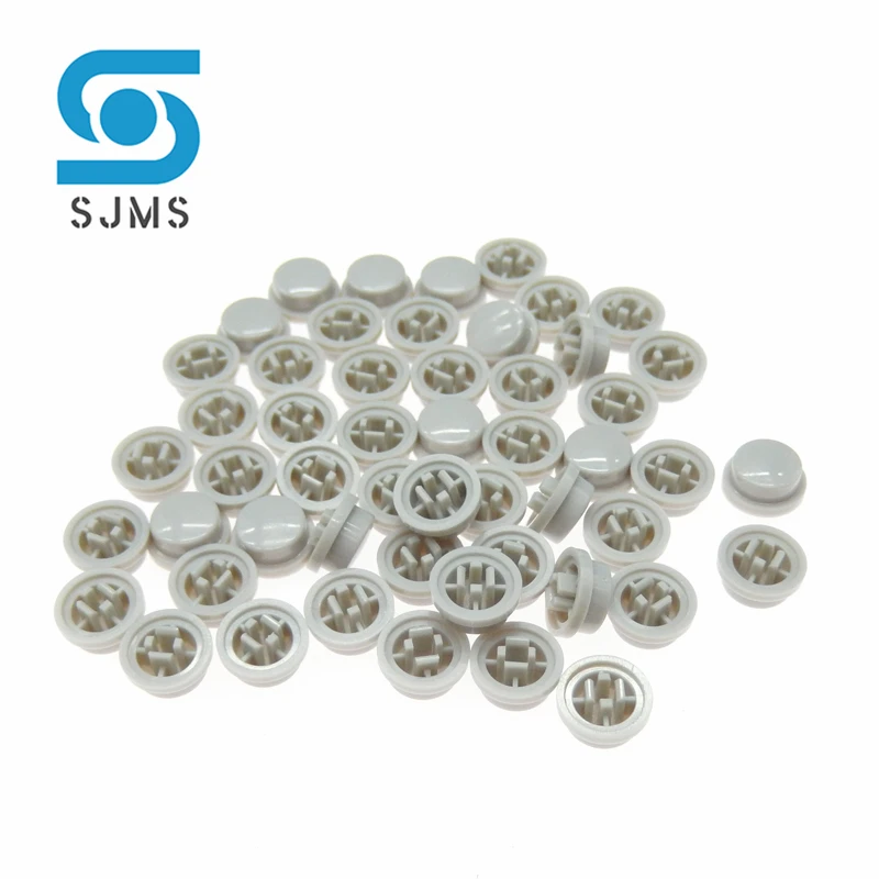 50 Stück a95 Momentsc halter Knopf abdeckung Größe 9.8*5,8mm für 6x6x6x7,3mm Mikro-Taktsc halter Knopf kappe Hut – Detail 8