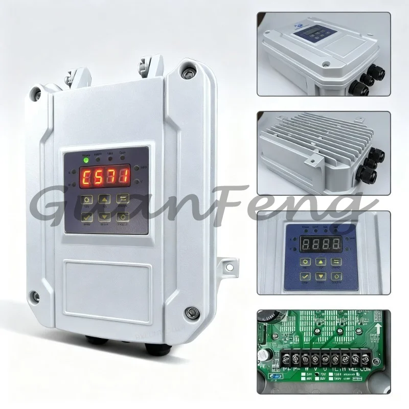 Solar Water Pump Controller, DC 24V 48V 60V 72V 96V 110V Deep Well Pump Regulator