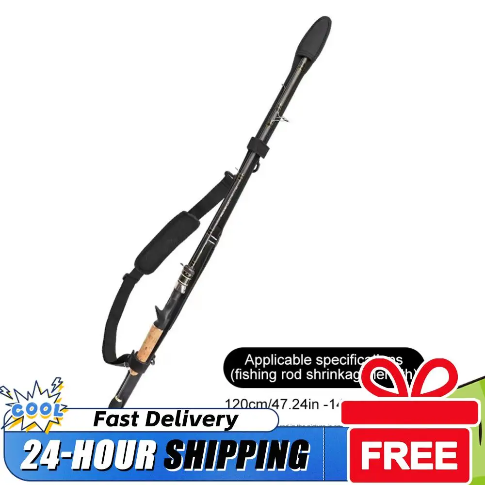 

Ремень для переноски удочек, регулируемый, защитный чехол для удочек, портативный, износостойкий, с застежкой-фиксатором, рыболовные аксессуары