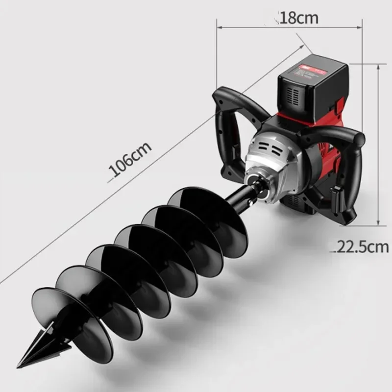 

Electric Ground Drilling Charging Pit Digger Planting Tree Hole Machine Agricultural Planting Drilling Pile Driver