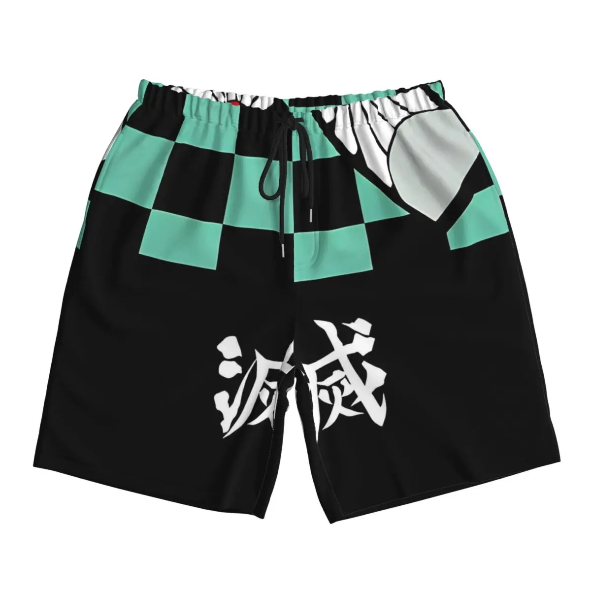 

Demons Tanjiro Kamado Printed Gym Shorts Summer Sports Fitness Board Short Pants Men Quick Dry Vintage Oversize Swimming Trunks