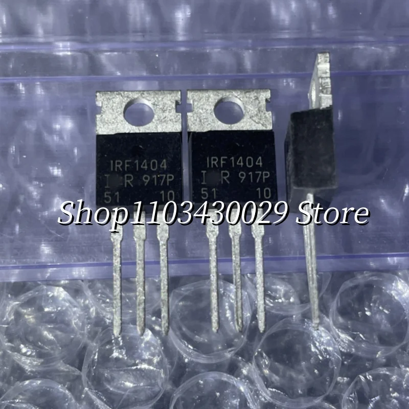 10Pcs New original IRF1404PBF IRF1404 TO-220 202A 40V MOSFET power tube