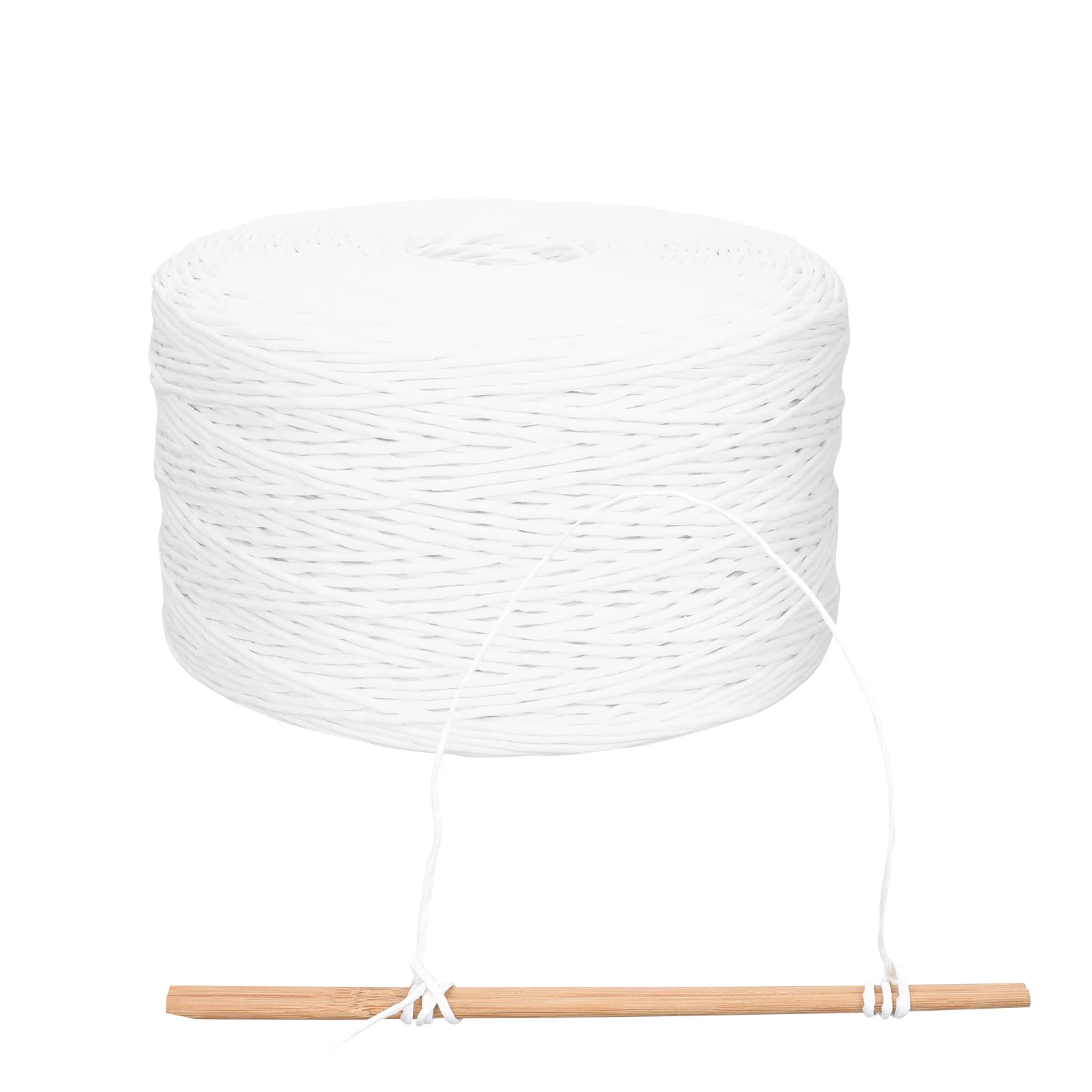 1pcs 1 Roll Kraft Paper Rope 3Mm Thick Durable Paper Twine For Diy Lampshade Gift Wrapping Vase Weaving Craft Packing Ribbon