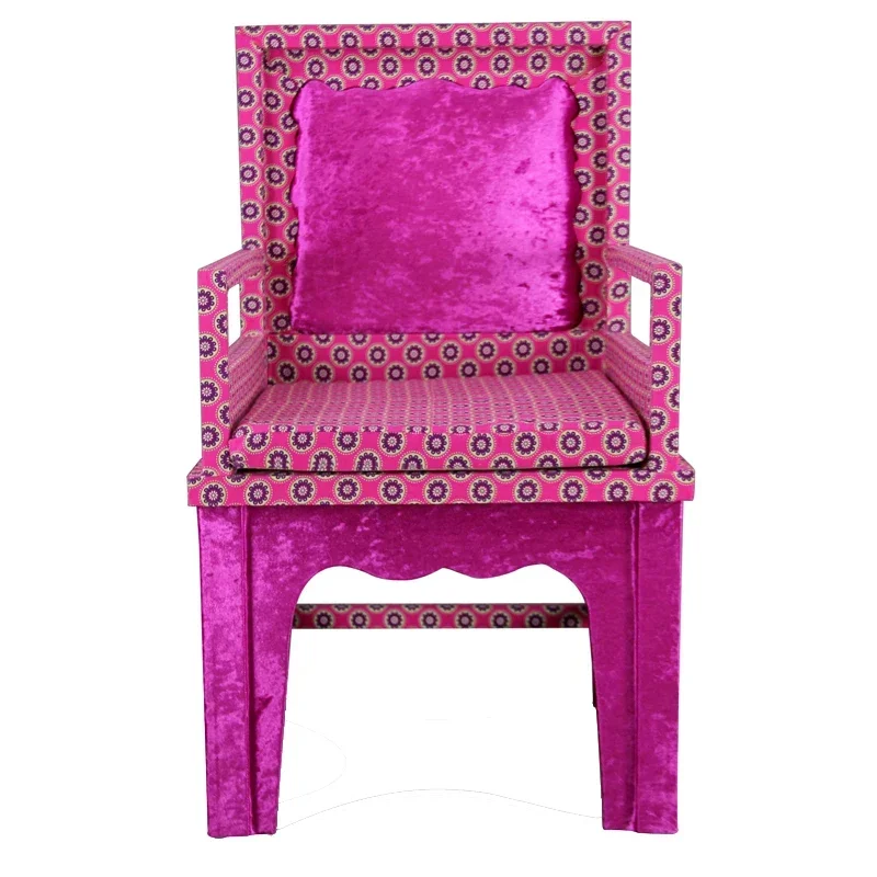 Cloth craft chair, display chair, classical single chair