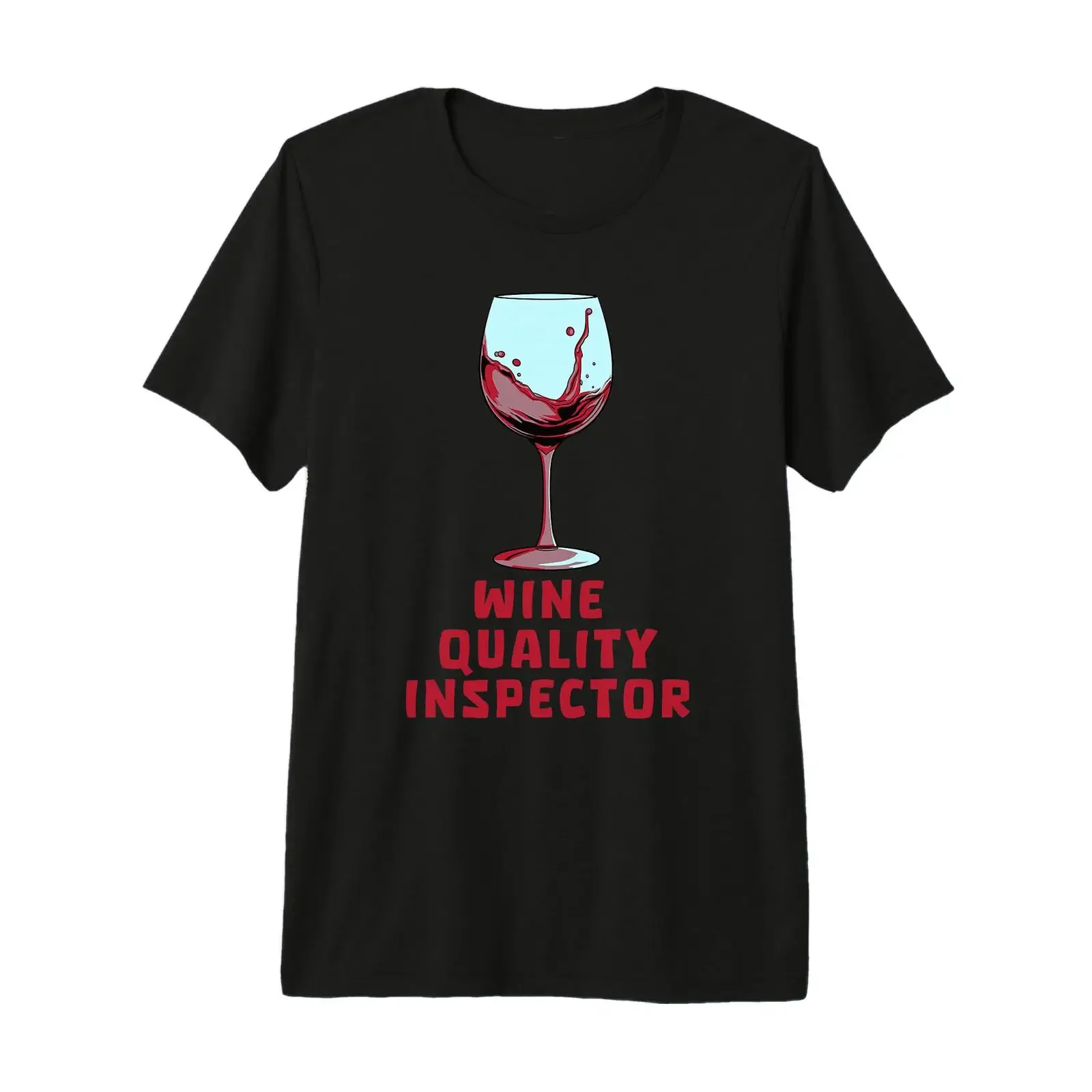 Wine Inspector Alcool Sommelier dégustation drôle Humour T Shirt Haut de Gamme vintage Washed Comfortable Versatile
