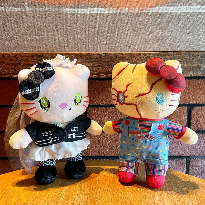 

20cm Hallowmas Hellokitty Soft Plush Dolls Toys & Hobbies Stuffed Animals Christmas Birthday Gifts For Kids