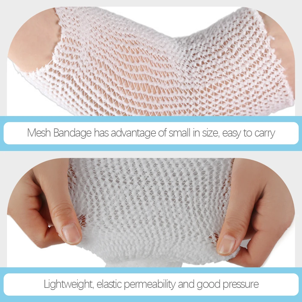 

1 Roll Athletic Tape Mesh Elastic Bandage for Sports Injury Support First Aid Training Portable Wound Protection Gear