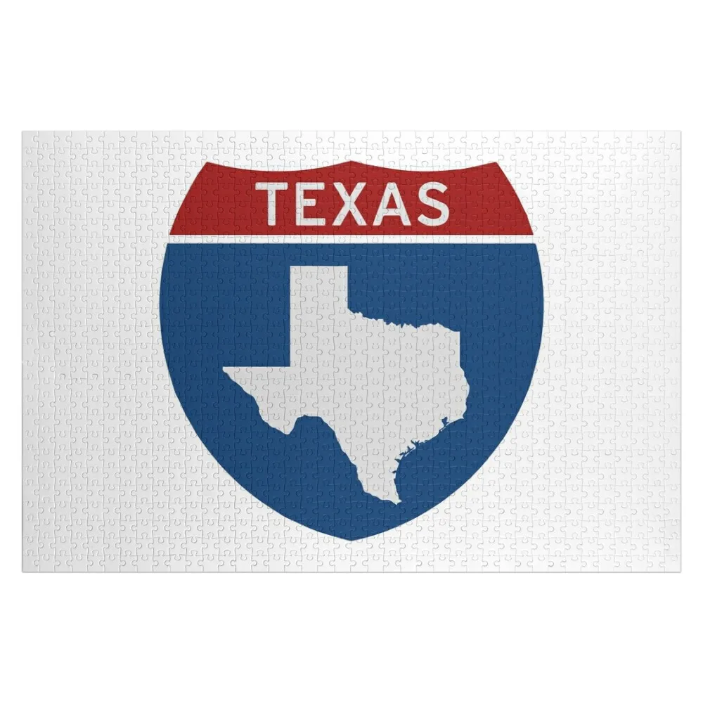 

Texas Interstate Jigsaw Puzzle Diorama Accessories Wooden Compositions For Children Customized Gifts For Kids Puzzle