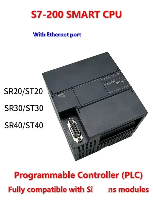 Control S7-200 SMART Module Compatible with PLC ST20 SR20 ST30 SR30 ST40 SR40 High Penetration Rate, Low Power Consumption