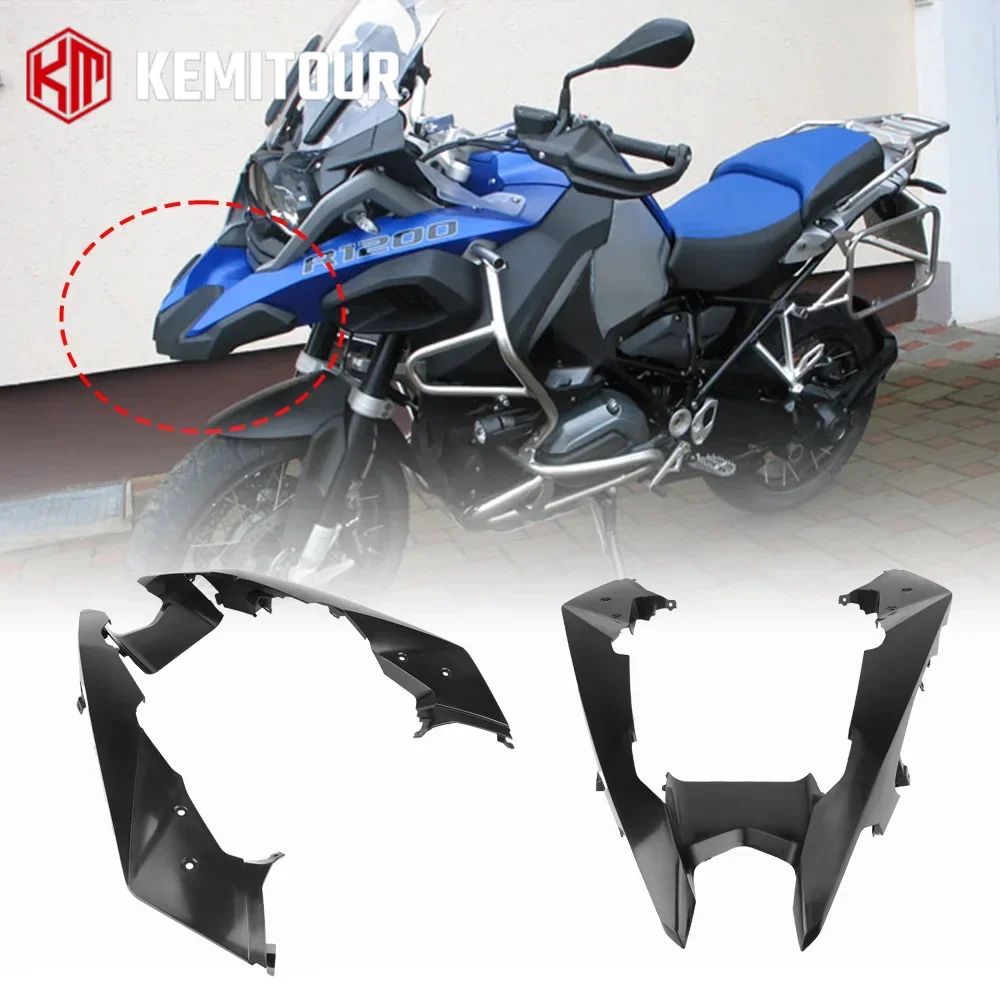 Motorcycle Front Wheel Cover Fairing Unpainted For BMW R1200GS ADV K51 2014-2019 & R1250GS Adventure 2019-2023 Unpainted Parts