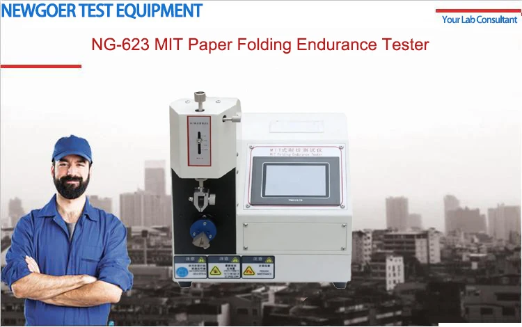 MIT Paper Folding Endurance Testing Machine, MIT Fatigue Test Bending Strength Tester for Paper and Board Factory