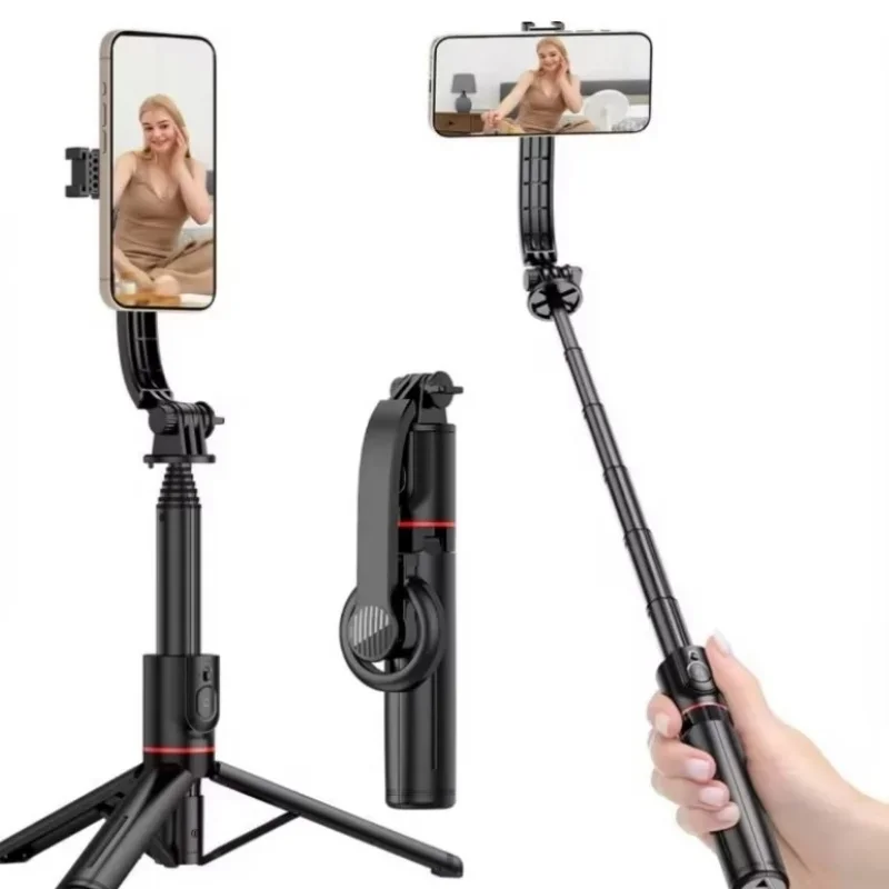 Magnetic Selfie Stick Tripod For iPhone Android Magsafe Phon