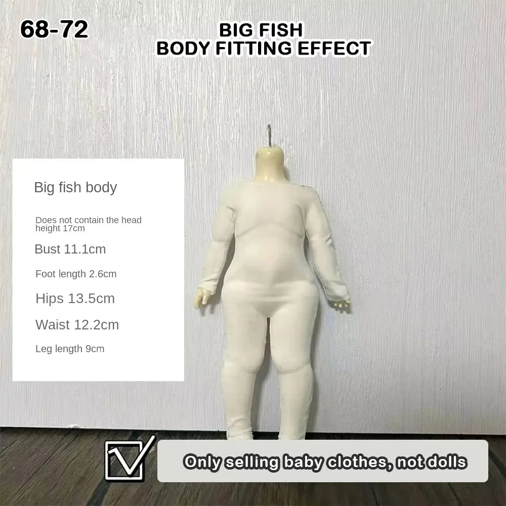 Fashion 1/3 1/4 1/6 Cotton Pajamas Multisizes 30/45/60cm Prevent Dyeing White Elastic Clothes Action Figure