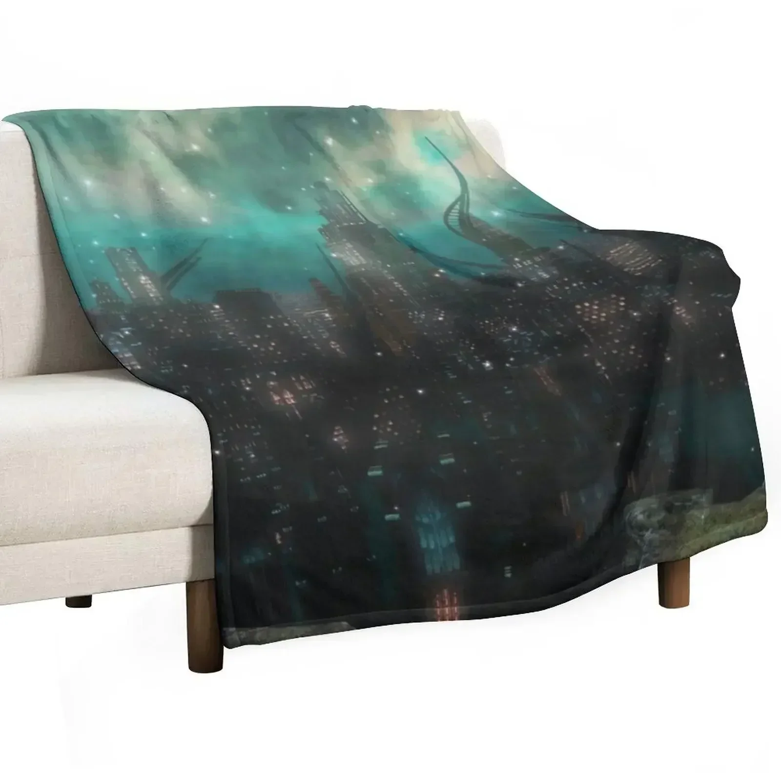 

FFXIV - Amaurot Throw Blanket Air Conditioner Soft Blanket for Office Home