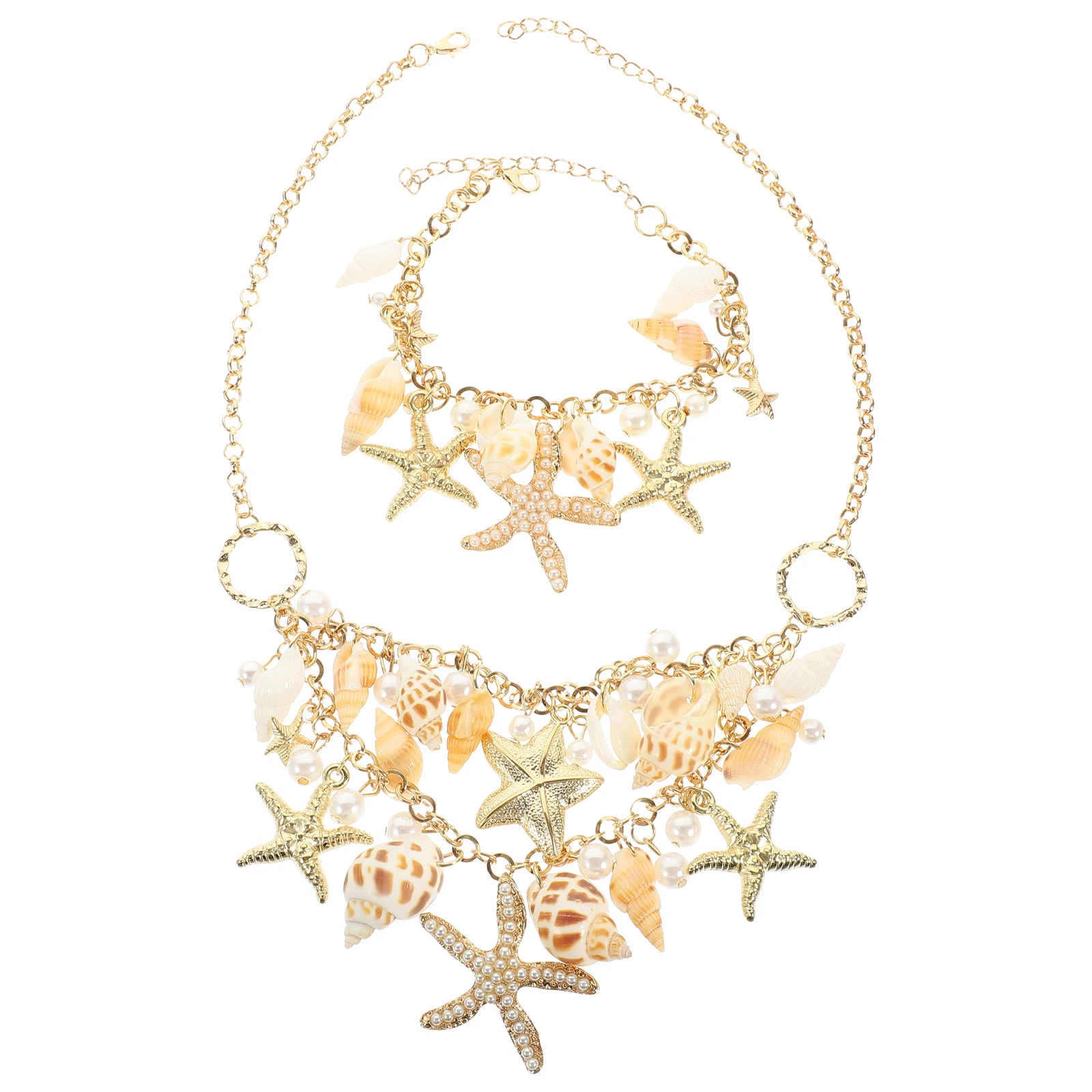 

Conch Pendant Jewelry Beach Necklace for Women Women's Pendants Jewelries Necklaces Miss