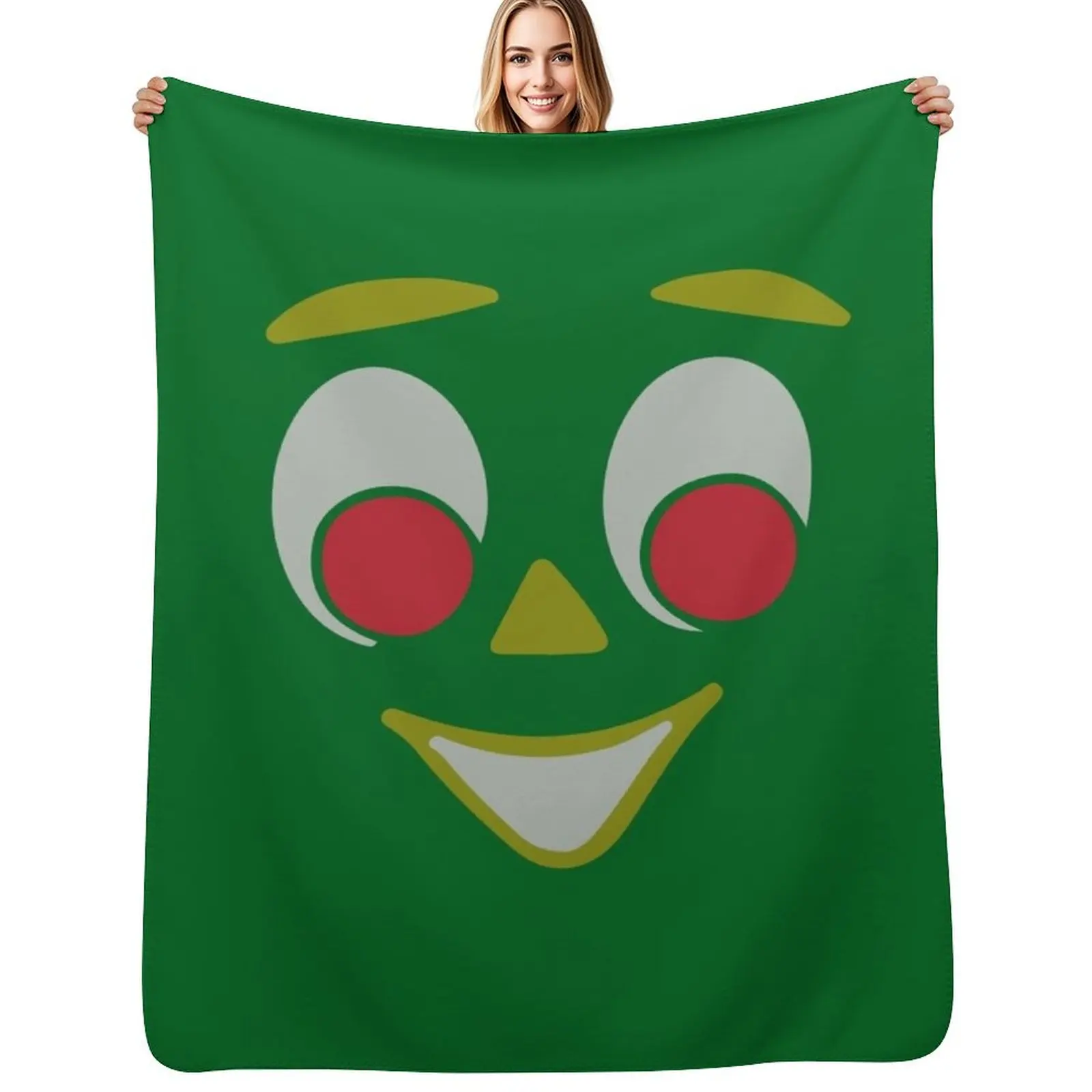 Gumby Throw Blanket Thermals For Travel Travel Softest For Decorative Sofa Decorative Throw Hairy Blankets