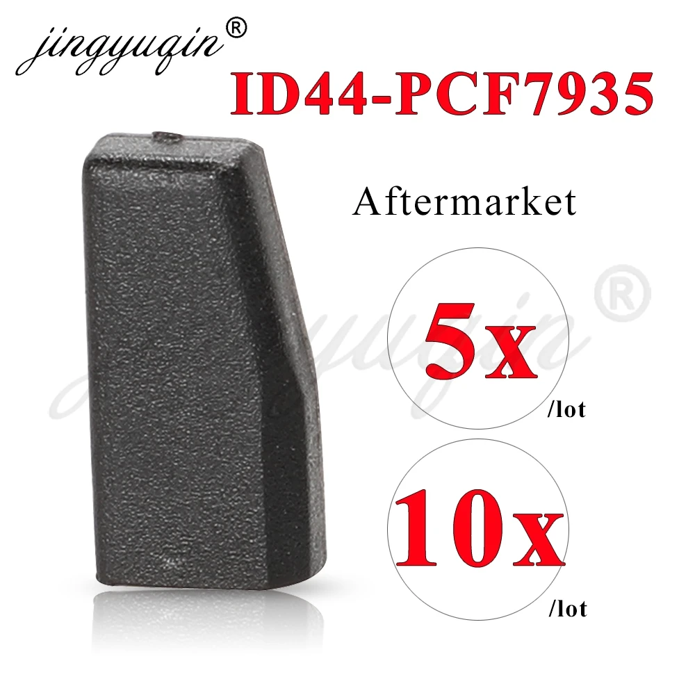 jingyuqin 5/10pcs Carbon ID44 PCF7935AA Chip PCF 7935 Transponder Chip PCF7935AS Updated Version Blank Chips Aftermarket PCF7931