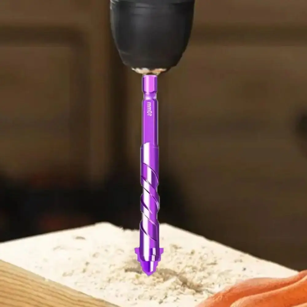 

Многофункциональный набор инструментов высокой твердости, устойчивый к ржавчине деревообрабатывающий инструмент с четырьмя канавками, эксцентриковый дизайн, твердосплавное сверло из стального сплава