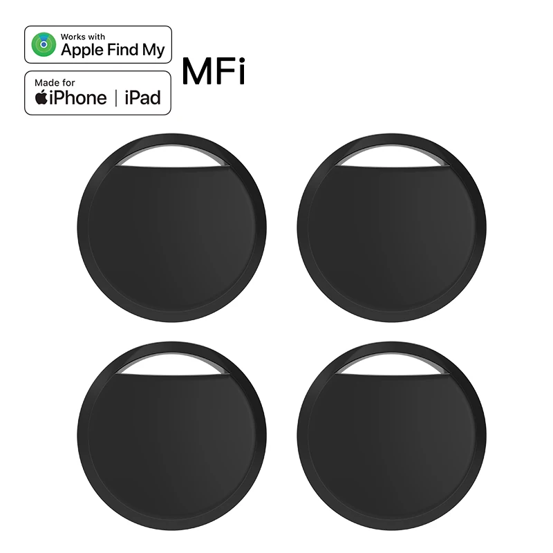 1/2 /4 pcs Anti-lose Tracker for Apple Airtag Replacemen via Find My Bluetooth GPS Tracker For Luggage IOS MFi Key Finder