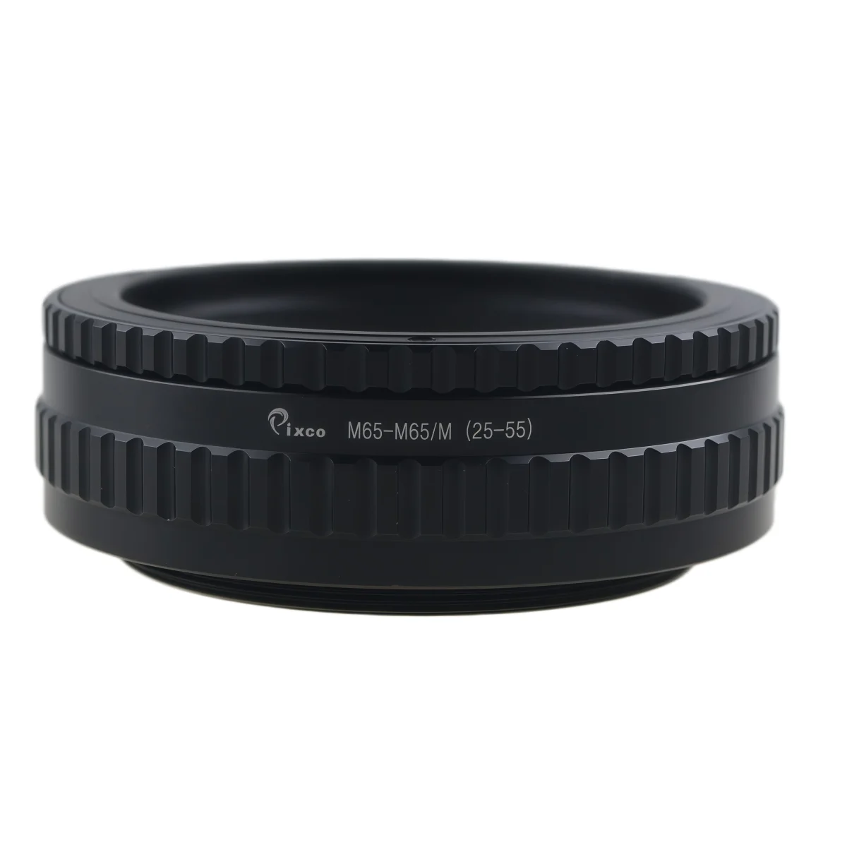 ADPLO 25mm to 55mm M65 to M65 Mount Lens Adjustable Focusing Helicoid Macro Tube Adapter