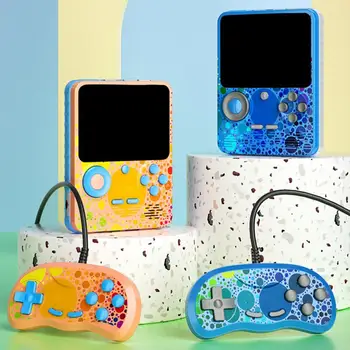 G6 게임 콘솔 3.5 인치 화면 휴대용 게임 장치 휴대용 게임 플레이어 지원 2 플레이어 어린이를위한 비디오 게임 기계