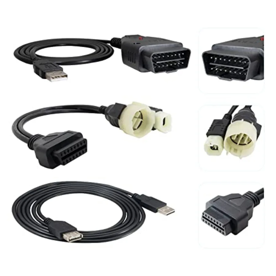 

Diagnostic Cable Tool Scanner Kit and Software SDS 8.40 Compatible with Suzuki Outboard Boat Marine