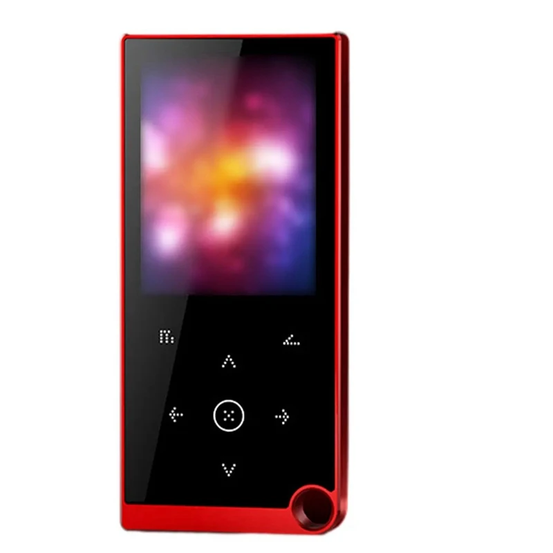 

MP3 Music Player Bluetooth 5.0 Lossless Hifi Portable Audio Walkman With FM/Ebook/Recorder/MP4 Video Player Red