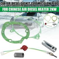 Car Air Diesel Gasket Ceramic Glow Plug Kit For 12V 2KW 5KW 8KW Chinese Diesel Heater Parking Heating Ignition Plug Kit R9U2
