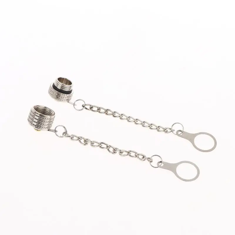 Hot Sale M12 Connector Dust Cover M12 Internal Thread Outer Thread Metal Waterproof Cover Plug Socket Protection Cover