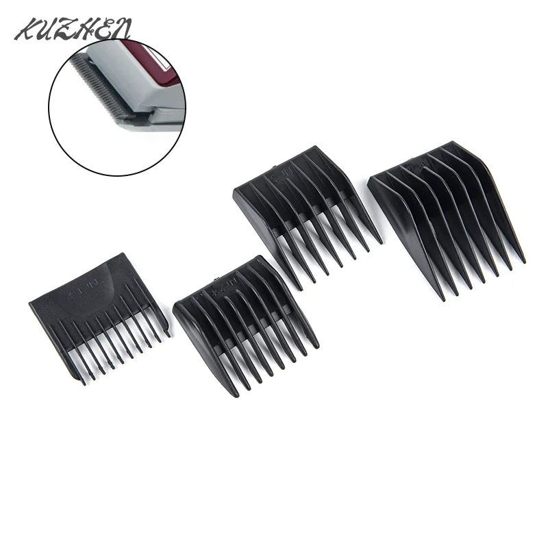 

4pcs Barber Hair Clipper Limit Comb Replacement Guide Comb For 1400 Series