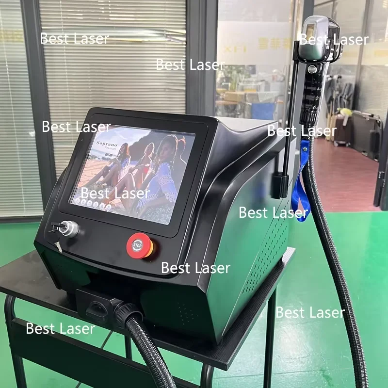 

3500 Вт Высокое качество 808 Диодный лазер для удаления волос 3 длины волны 755 нм 808 нм 1064 нм Диодный постоянный лазерный пульт дистанционного управления для волос, магазин красоты