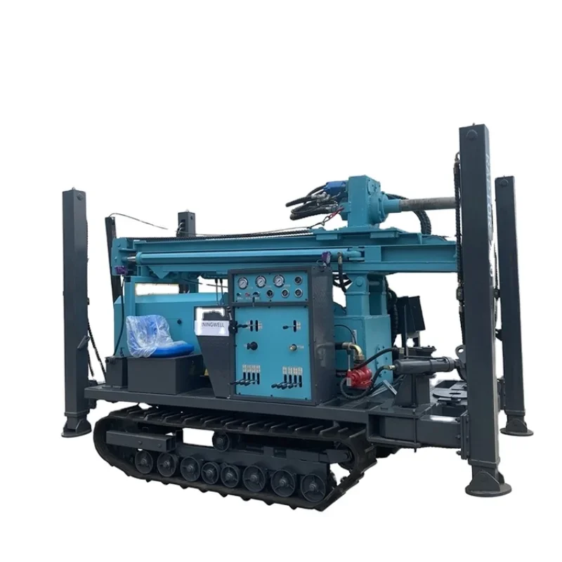 120 Meter Water Well Drilling Rig Energy Mining Easy To Operate Trailer Hydraulic Water Wells Drilling Machine Mining Machinery