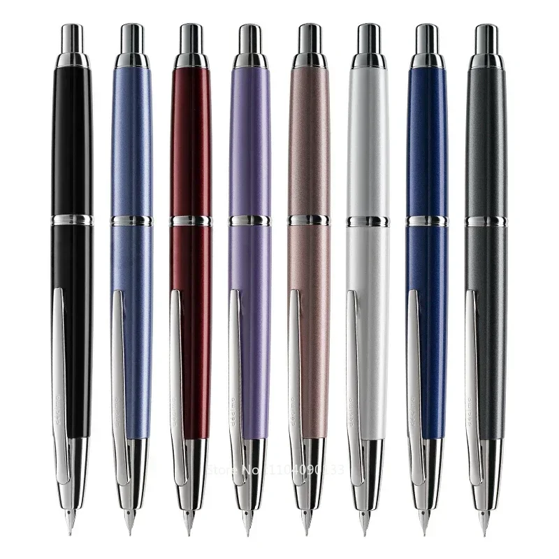 PILOT-pluma estilográfica sin tapa, pluma de tinta de Punta dorada de 18K, juego de bolígrafos, papelería, FC-15SR para escribir, accesorios de oficina