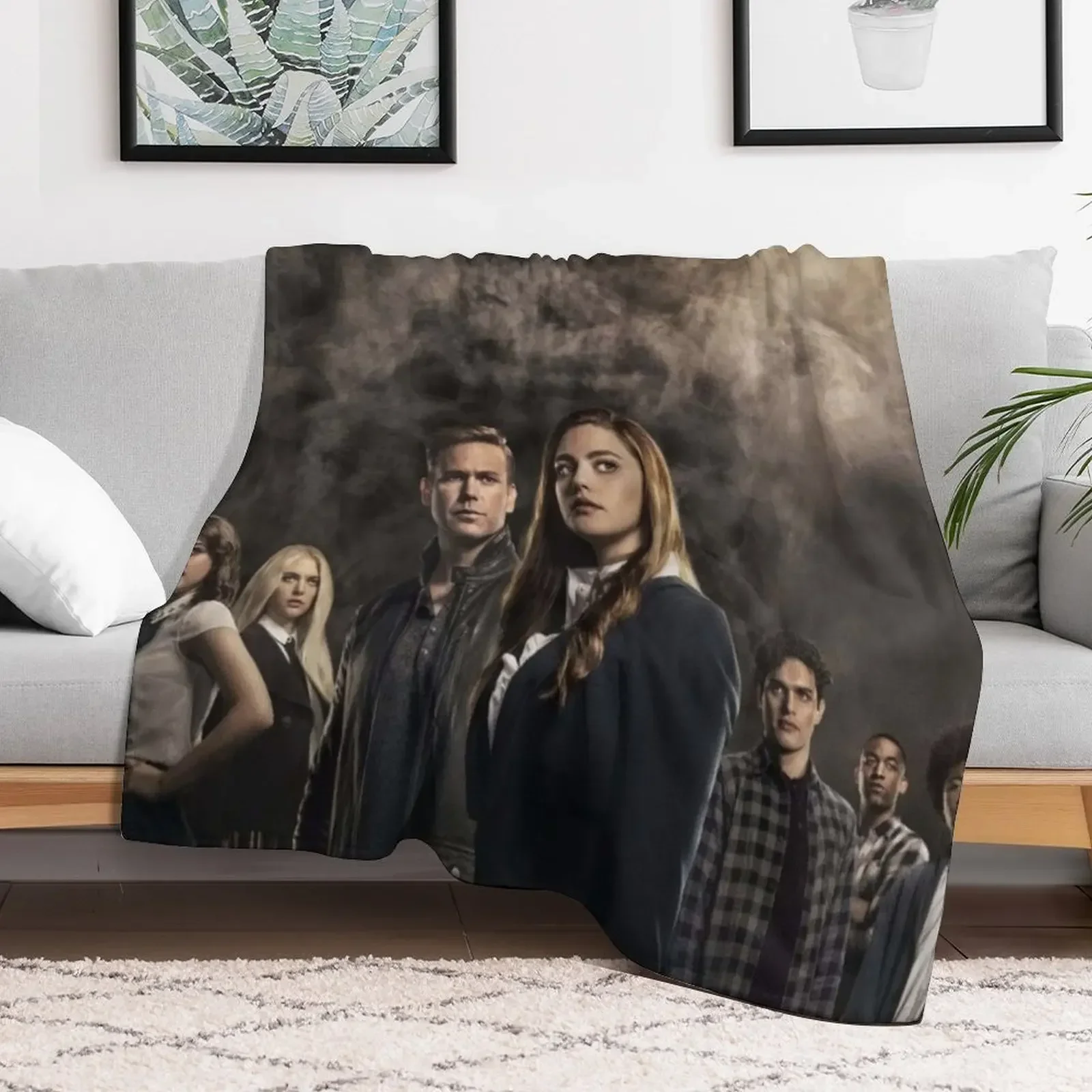 

Legacies Film Noir Season 2 Throw Blanket Plaid on the sofa Warm Blankets Thermal For Sofa Thin decorative Luxury Blankets