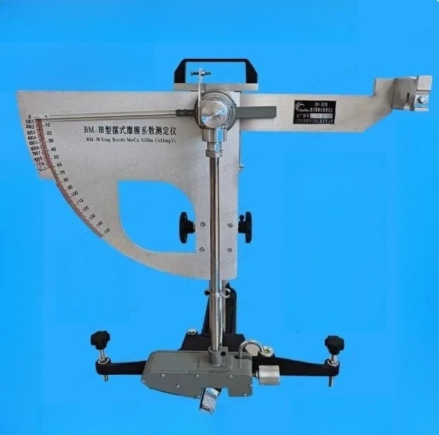 BM-3 digital pendulum friction coefficient tester pavement aggregate floor tile floor pointer pendulum tester