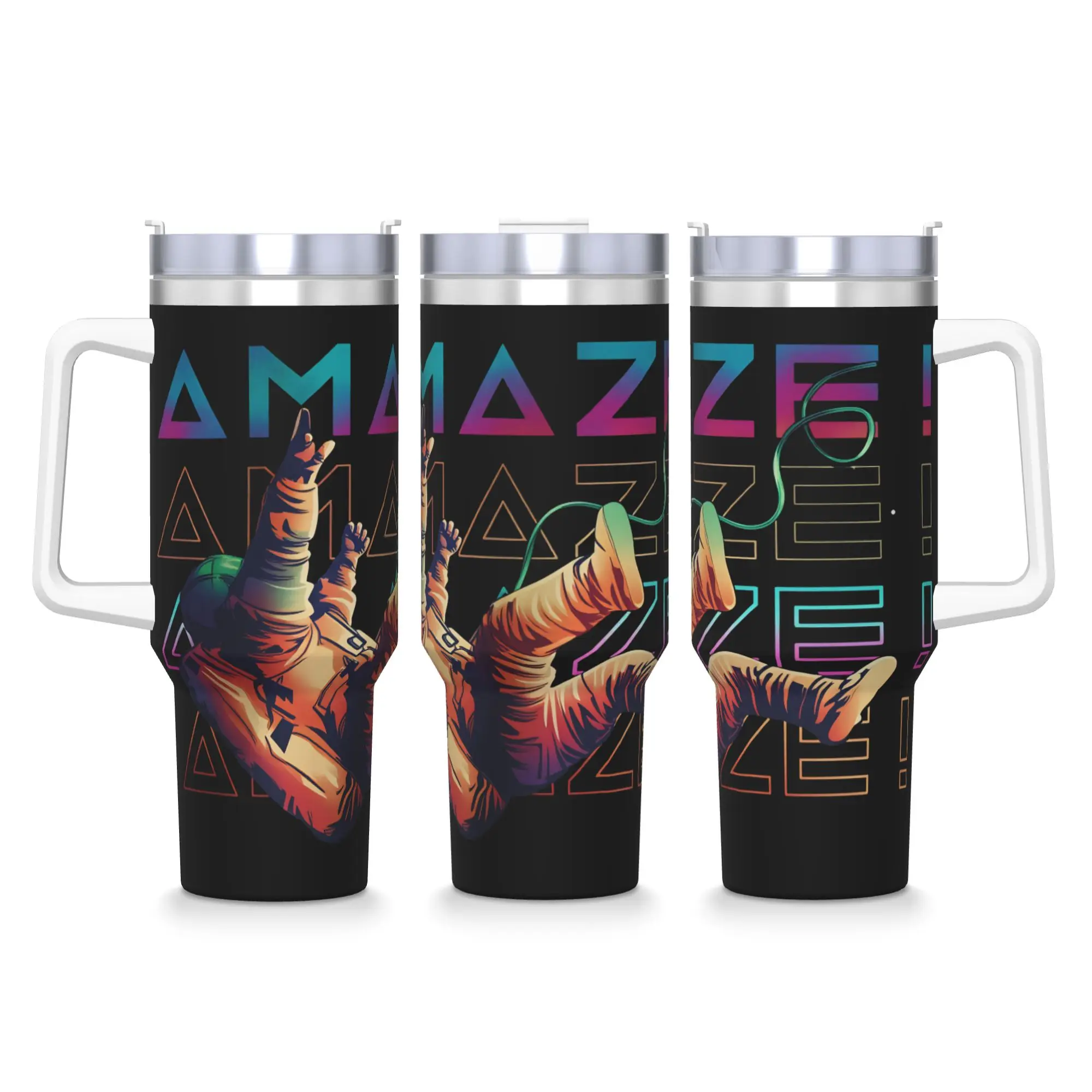 Stainless Steel Tumbler Project Hail Mary 2026 Car Mugs With Straws  Travel Cold Drink Water Bottle Keep Heat 40oz Thermal Cups
