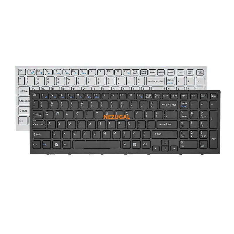 Teclado US para portátil, para SONY VPC-EL, PCG-71C11V, PCG-71A11T, PCG-71A12T, PCG-71911M, tres tornillos