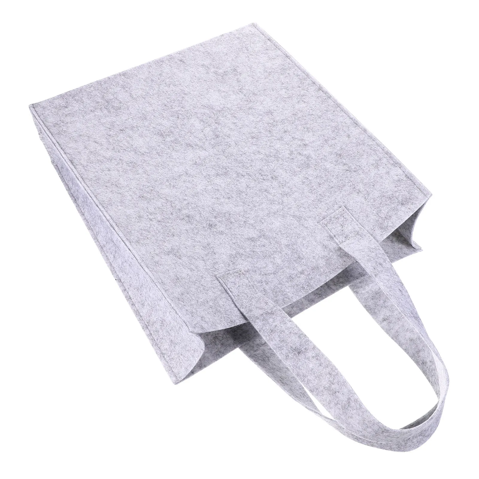 

Felt Shopping Bag Reusable Foldable Handheld Storage Pouch For Grocery Tote Portable Environment-Friendly Bag