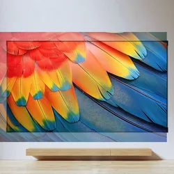 2026 80-120 Inch Fresnel 5.0 Pro Projection Screen Anti-light Fixed Frame Screen for Normal Throw Triple Laser Projector