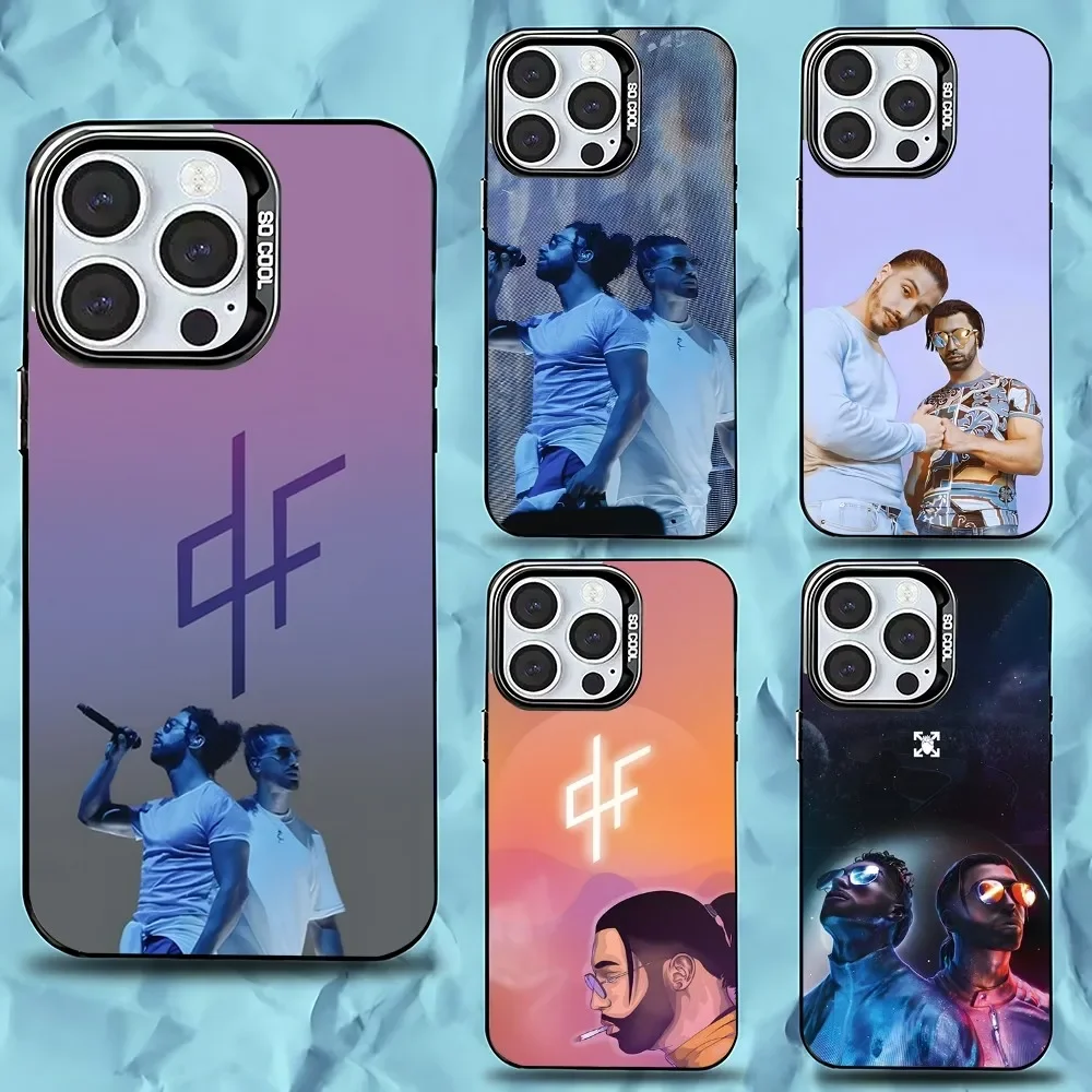 

PNL QLF Rapper singer Phone Case For iPhone 16,15,14,13,12,11,Pro,Max,Plus,Mini,XS,SE Anti Fall Black Matte Hard Bumper