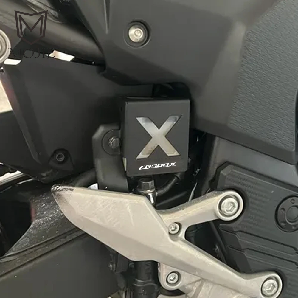 

Motorcycle Accessories Rear Fluid Reservoir Guard Protector Cover FOR HONDA CB500F CB400X CB500X ABS CB 400X 500X 2019-2025 2026