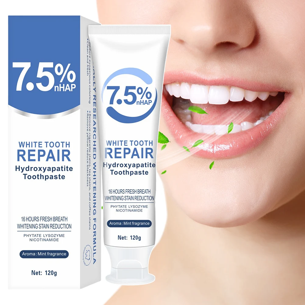 

1/2/3 шт. нано-гидроксипатитовая зубная паста, ремонтная защита, зубная паста, освежающая зубная паста для дыхания, принадлежности для ухода за зубами, полость рта