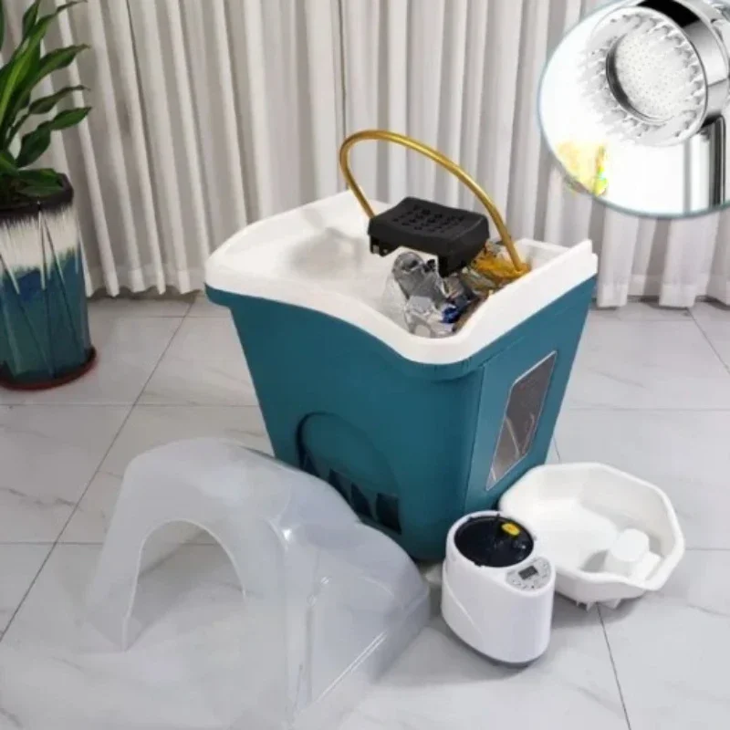 Cleaning Health Water Circulation Shampoo Basin Beauty Salon Ear Hair Care Center Head Treatment Fumigation Spa Machine Mobile