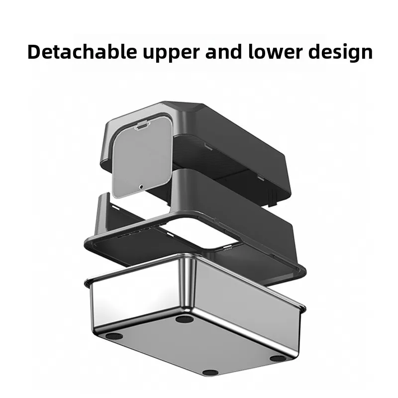 Outdoor Stainless Steel Anti-splash Cat Litter Box Cat Toilet Pet Cat Litter Drawer Enclosure Drawer Type Deodorization