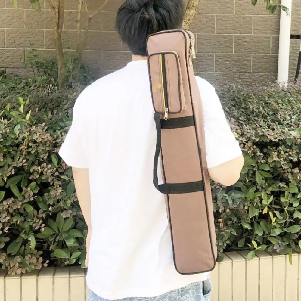 قماش الخيزران الناي تخزين حقيبة كتف مقاوم للماء واقية الناي حالة سعة كبيرة سماكة بيكولو الحقيبة #5