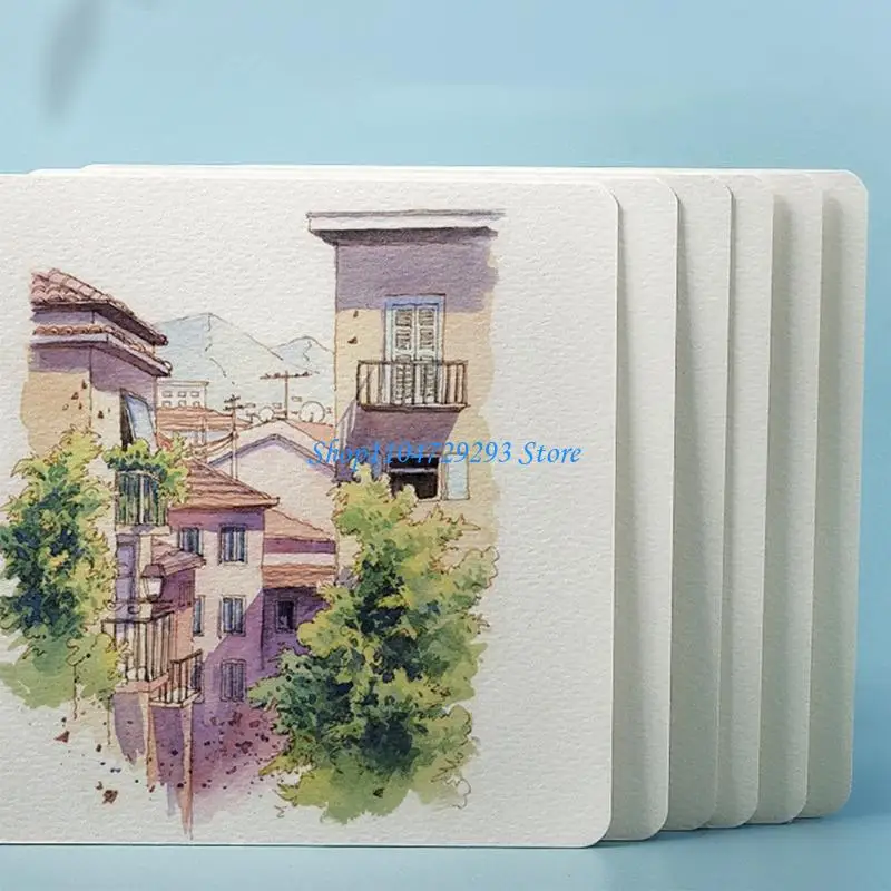 Y2GD 50 hojas acuarela Papel acuarel