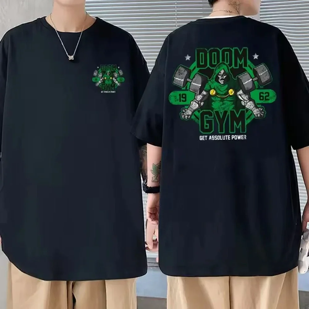 Camisetas Mujer ملابس رجالية أوم طباعة تي شيرت جديد في أفضل المغني Mf Doom Madlib Madvillain مزدوجة الوجهين الجرافيك التي شيرت